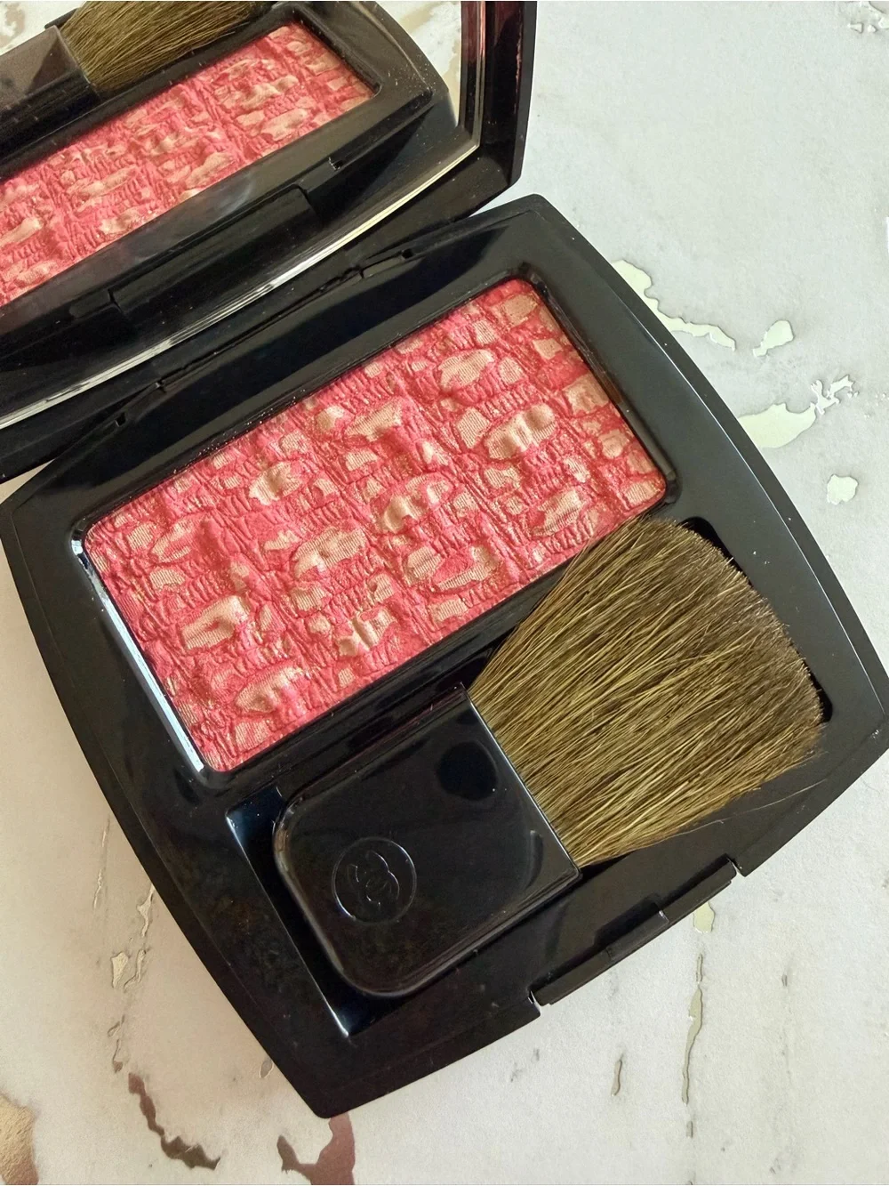 Chanel Limited Edition Blush Duo in Tweed Caroline- Extremely Rare and HTF!